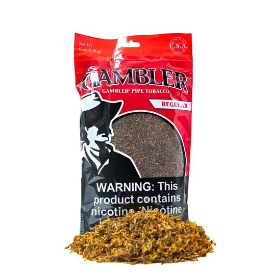 Gambler Tobacco 6OZ M Regular