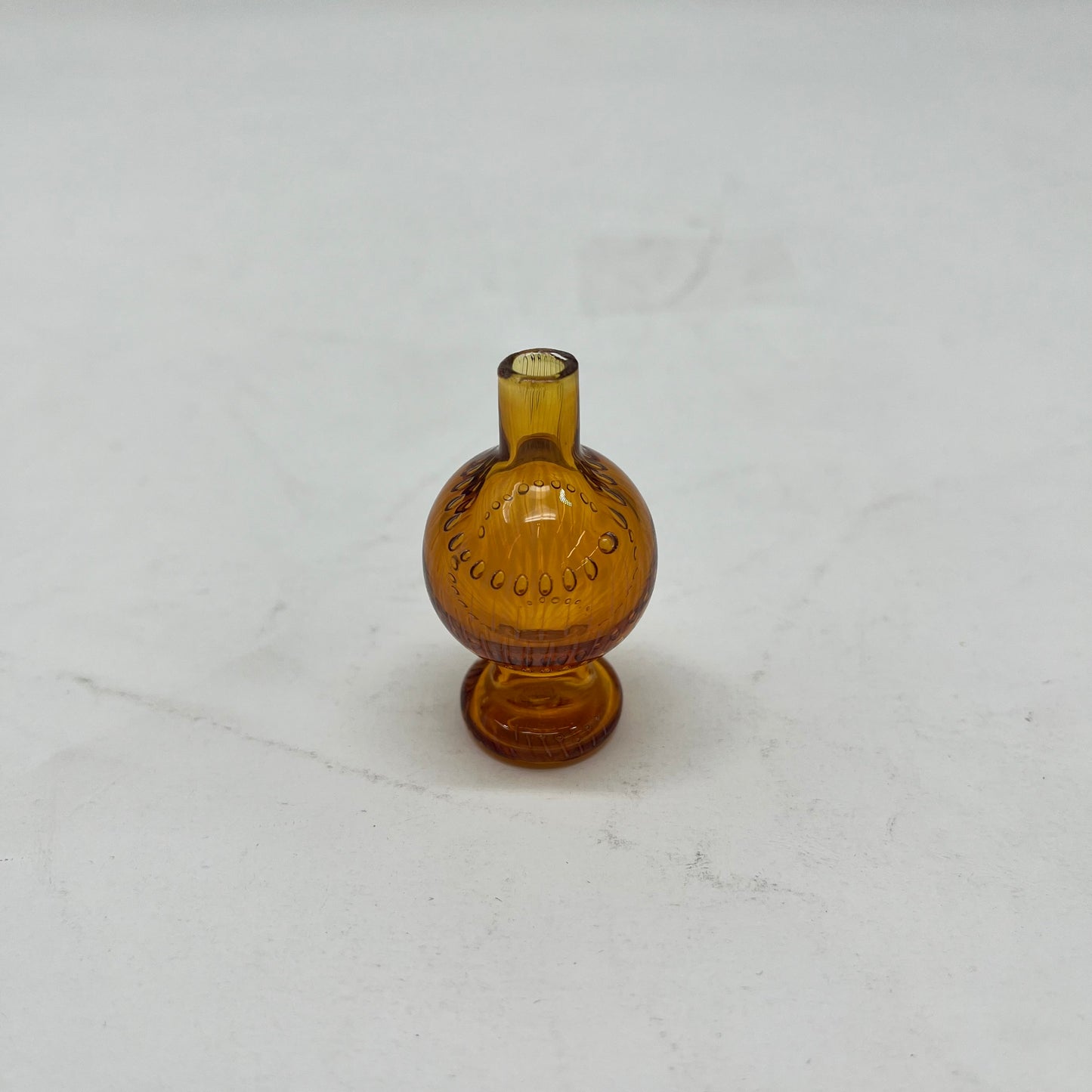 Carb Cap Bubble Amber Glaze