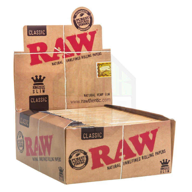 Raw Papers King Slim Classic 50CT