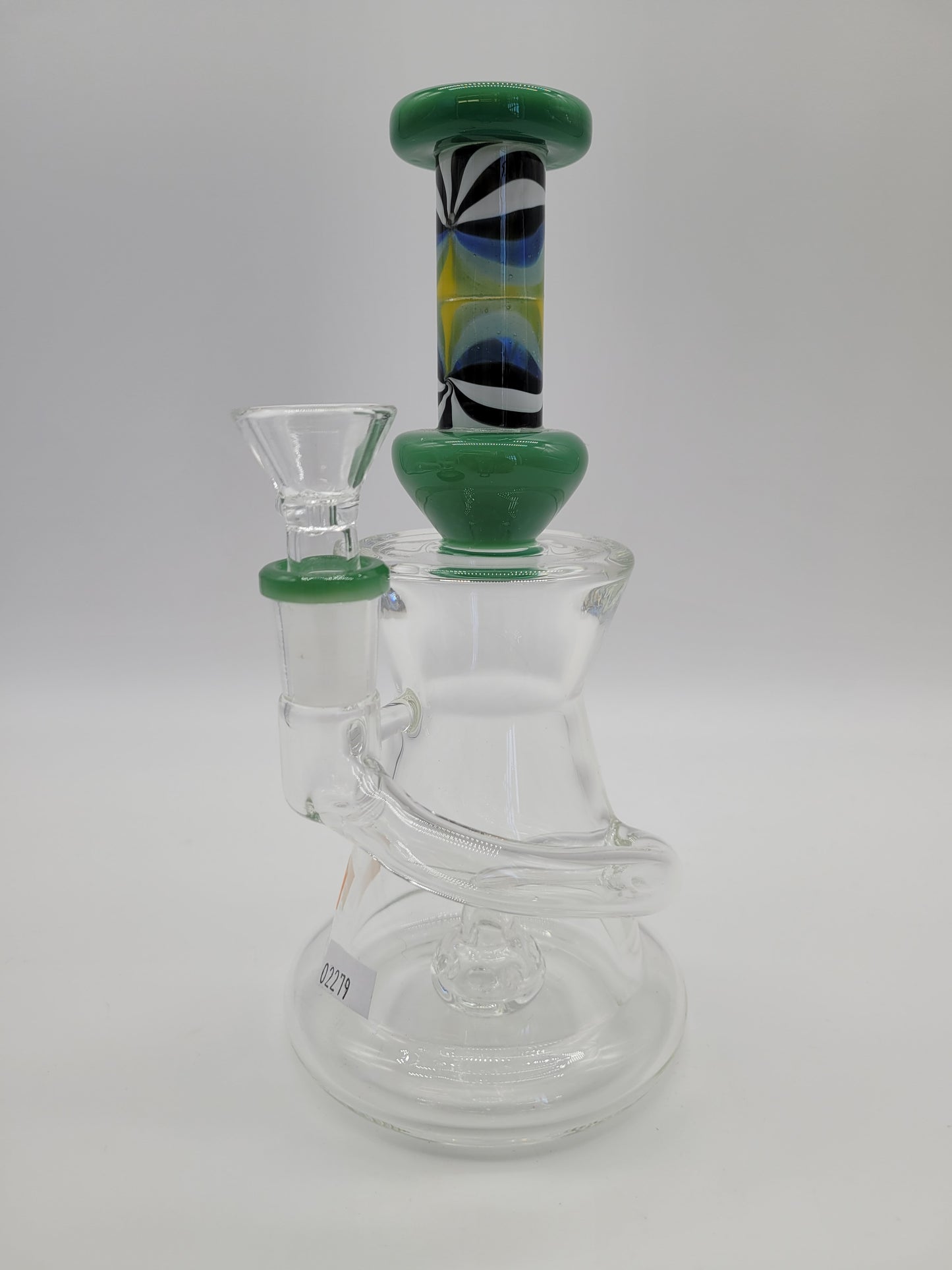 Waterpipe 9"Hourglass Art Deco