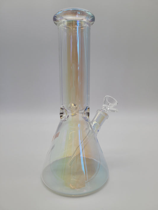 Waterpipe 8.5" Iridescent Rainbow Beaker