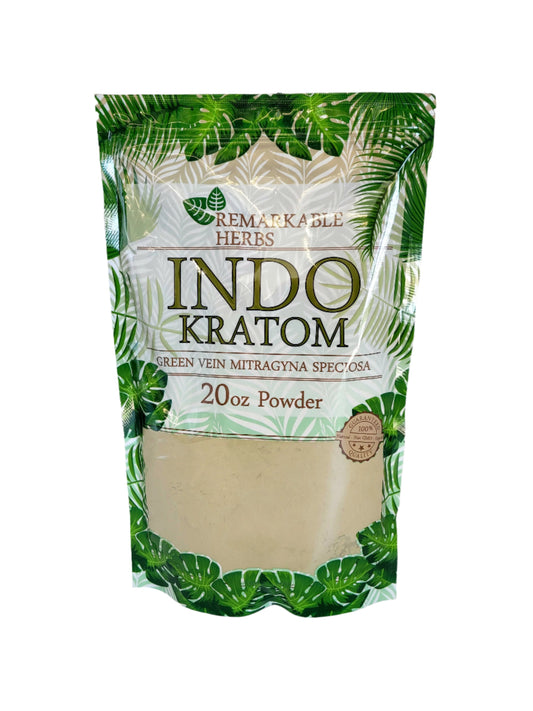 Remarkable Herbs Kratom Powder 20OZ Indo