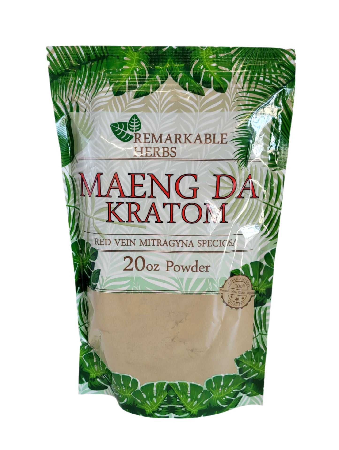 Remarkable Herbs Kratom Powder 20OZ Maeng Da Red