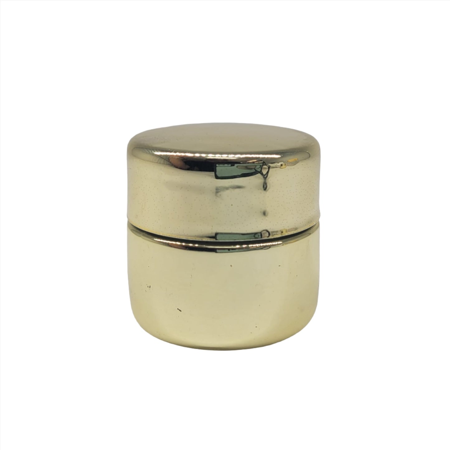 Jar 9ML Round UV Gold Chrome 360ct Case