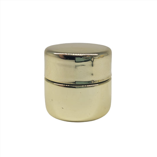 Jar 9ML Round UV Gold Chrome 360ct Case