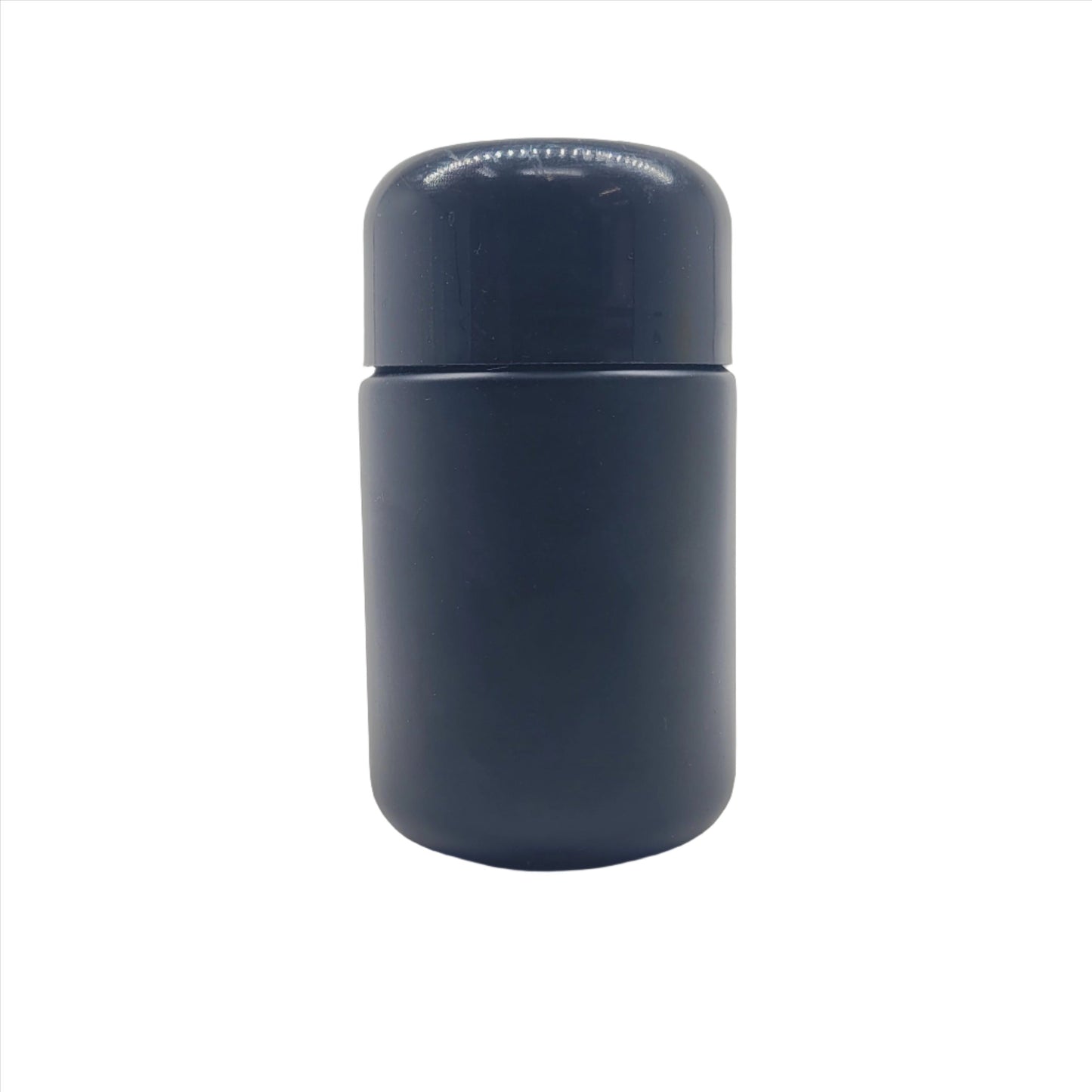 Jar 4oz Round Black 120ct Case