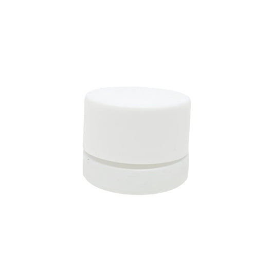 Jar 5ML Round White Matte 360ct Case