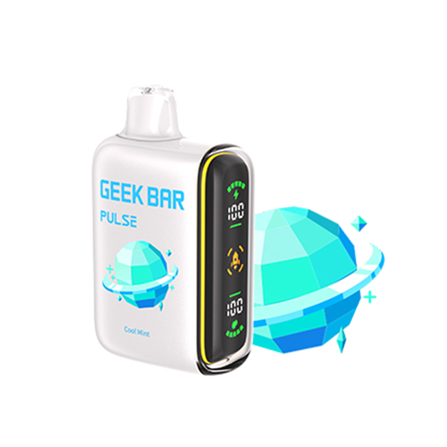 Geek Bar Vape Pulse 15000 Puffs Cool Mint 5CT Box