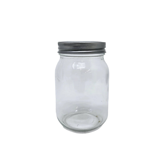 Jar Mason 500ML w/ Metal Lid 72CT