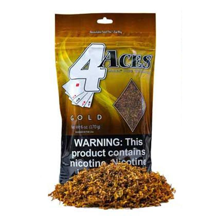 4Aces Tobacco 16OZ L Gold