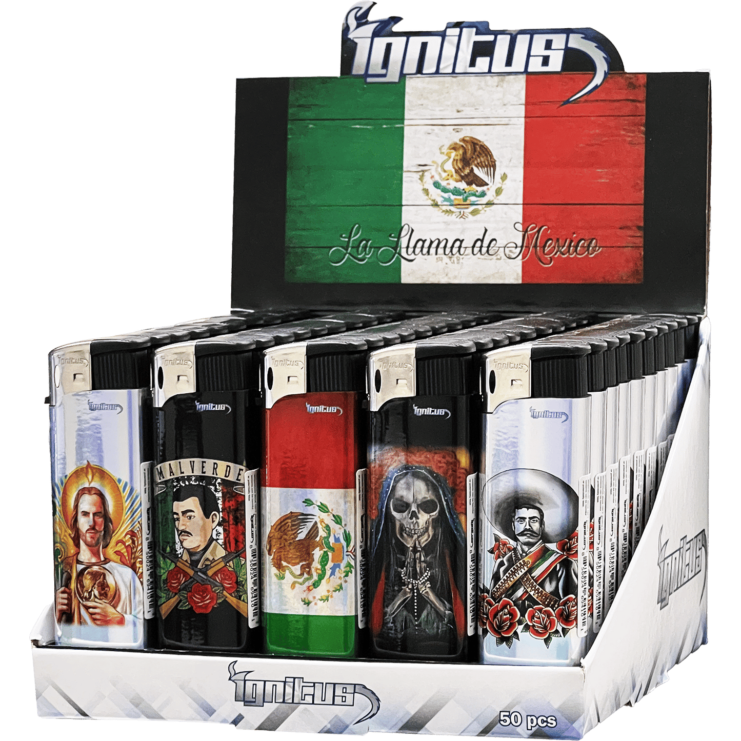 Ignitus Lighter Mexico Mix 50CT