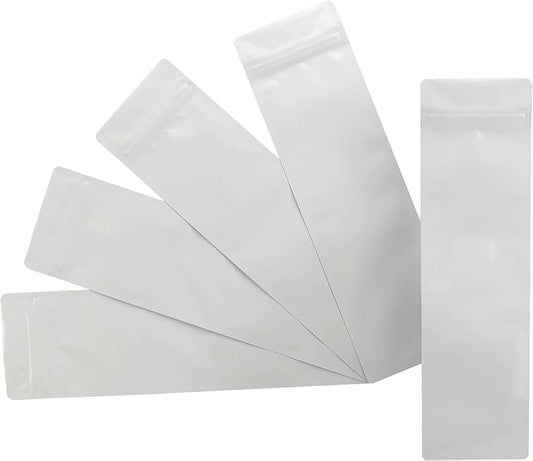 Mylar Bag 3x9 Syringe Opaque White 50CT