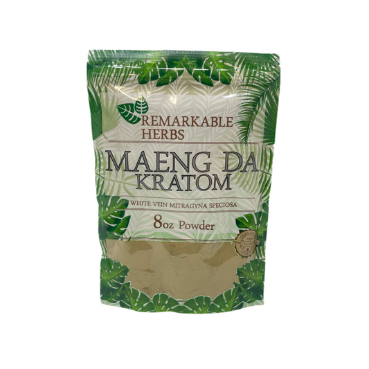 Remarkable Herbs Kratom Powder 8OZ Maeng Da White