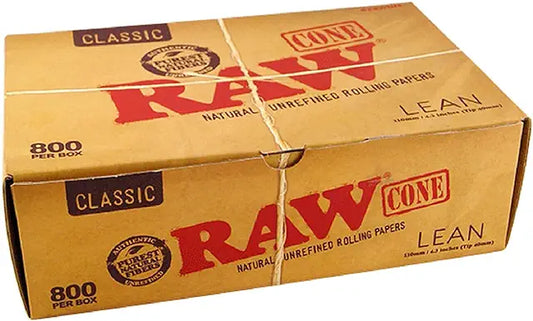 Raw Cones Lean Classic Bulk 800CT