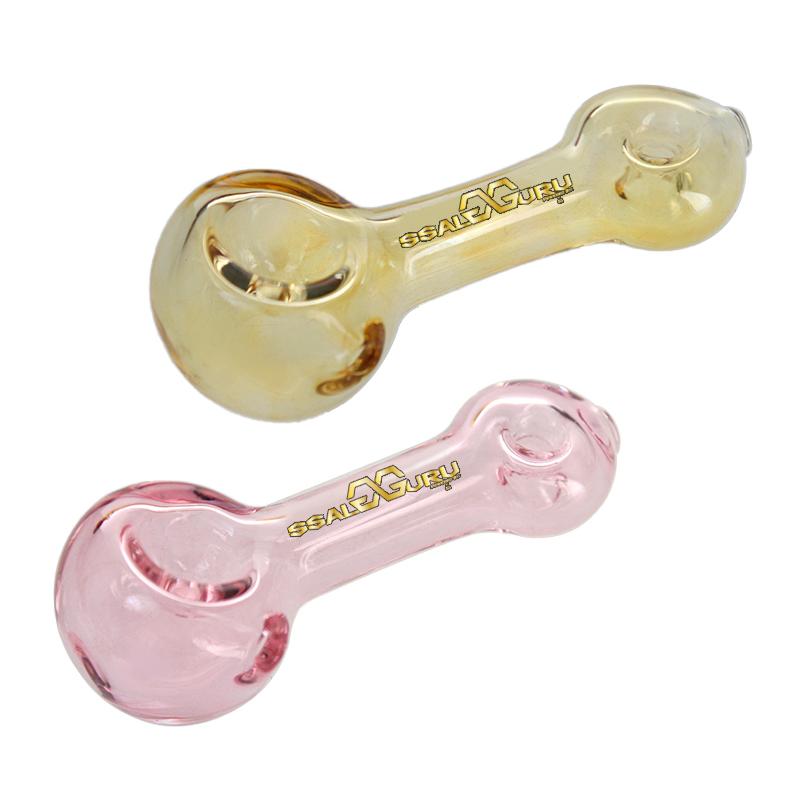 Glass Guru Handpipe 3" Fumed Clear