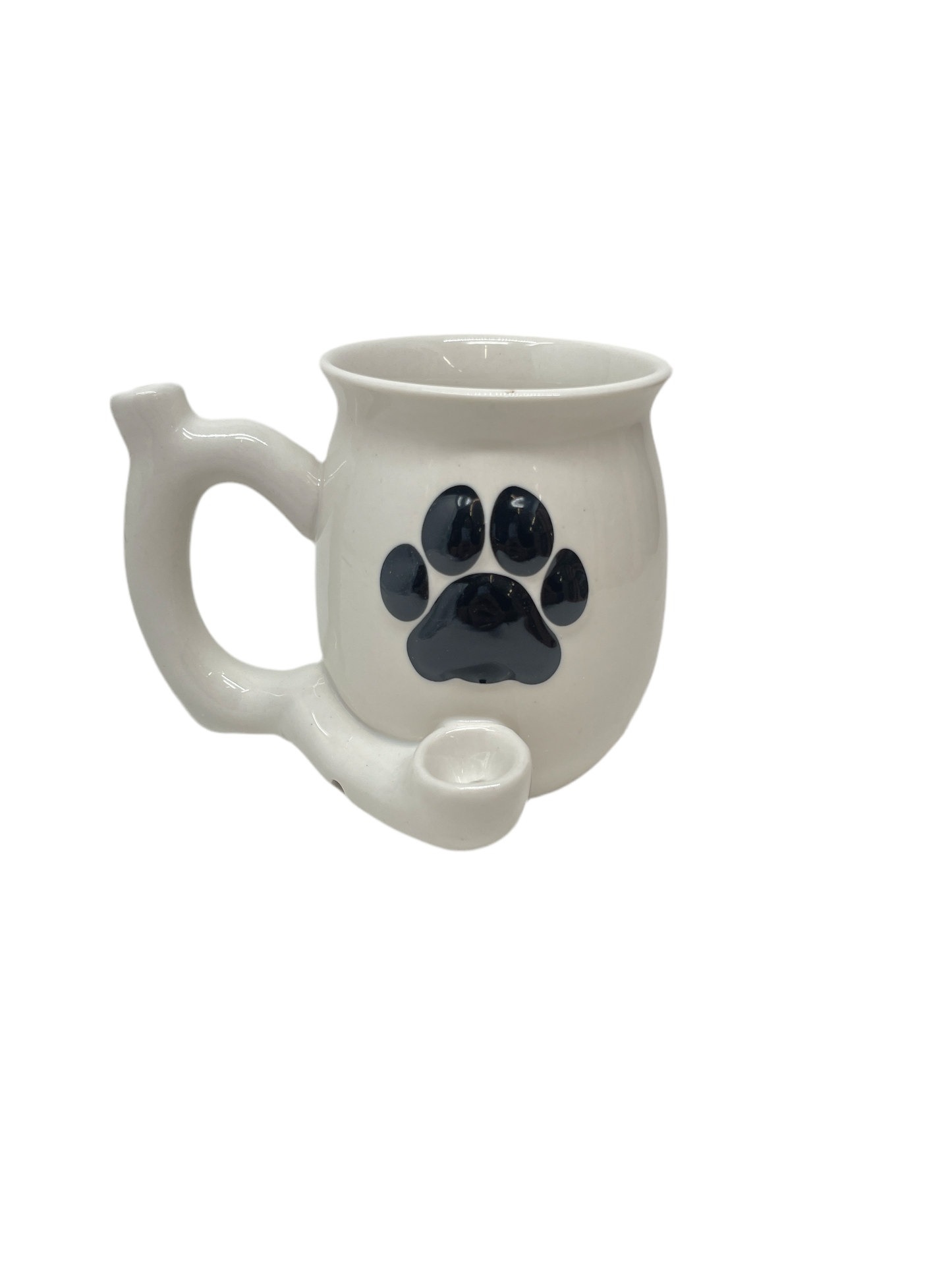 Handpipe Ceramic Mug Paw Print