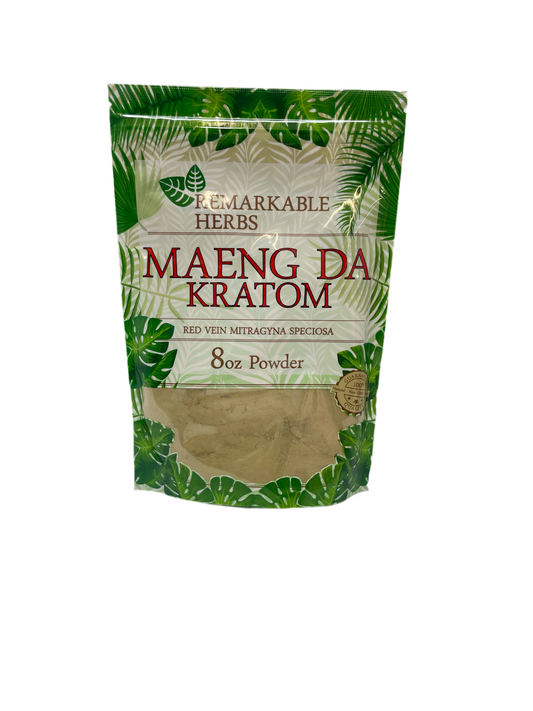 Remarkable Herbs Kratom Powder 8OZ Maeng Da Red