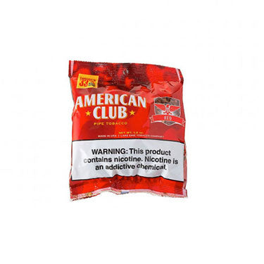 American Club Tobacco 6OZ Red