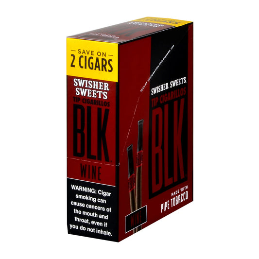 Swisher Sweet Cigarillos 2CT BLK Wine 15CT Box ($1.49)