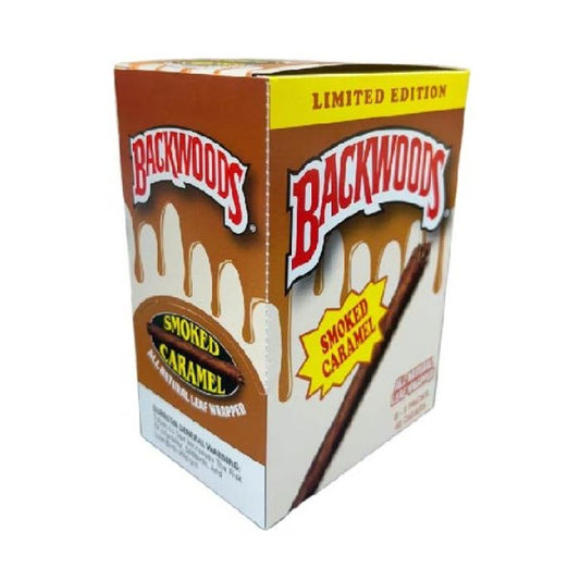 Backwoods Cigar 5CT Smoked Caramel 8CT Box