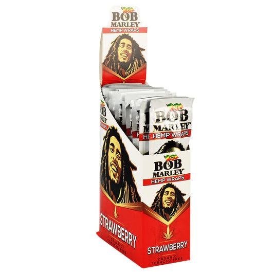 Bob Marley Wraps 2CT Strawberry 25CT Box