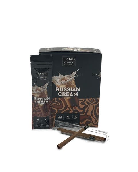 CAMO Hemp Cones 4CT Russian Cream 12CT