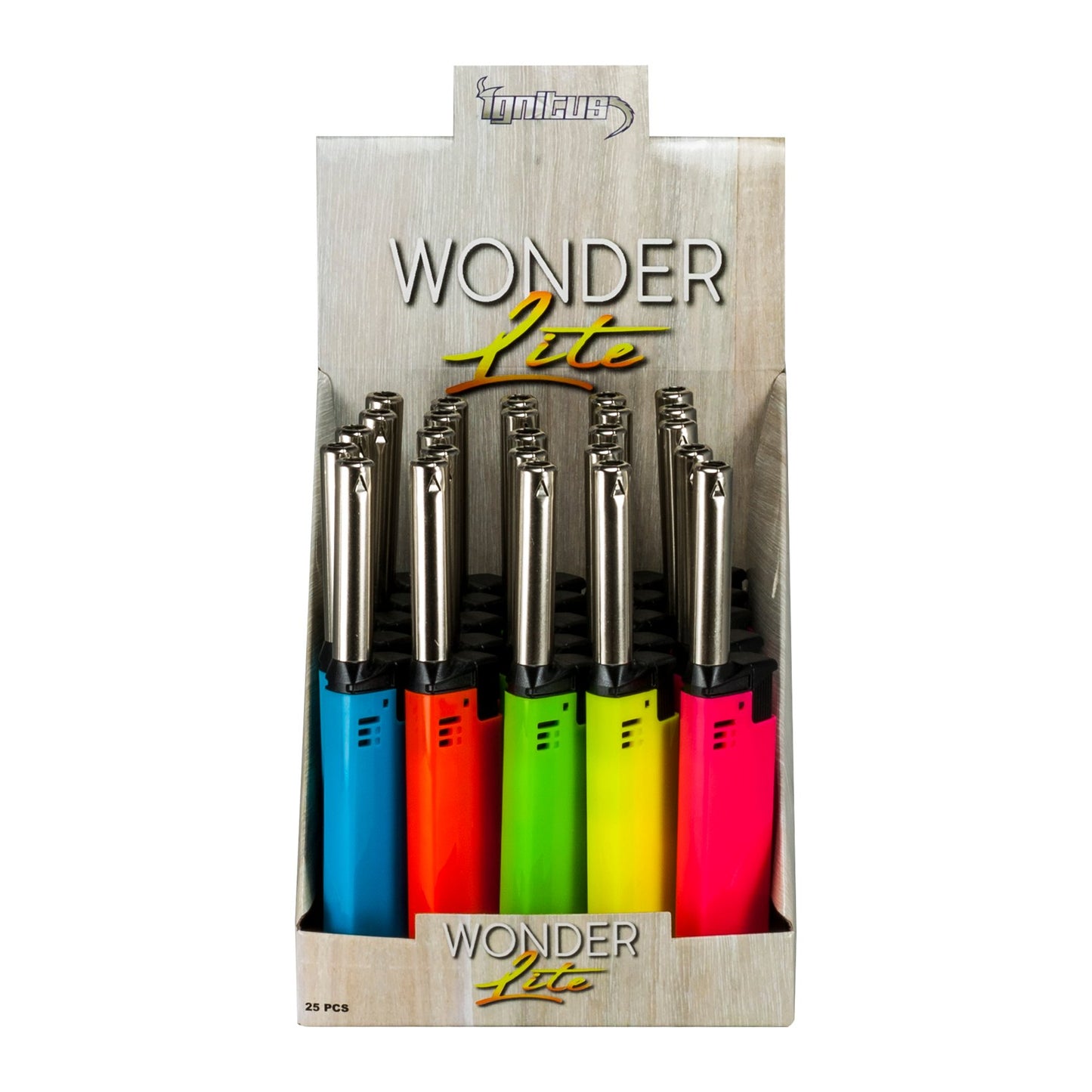 Ignitus Lighter Wonder Lite Bright Color 25CT