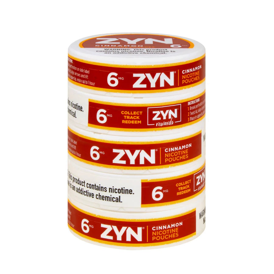 ZYN Nicotine Pouches 6MG  5CT