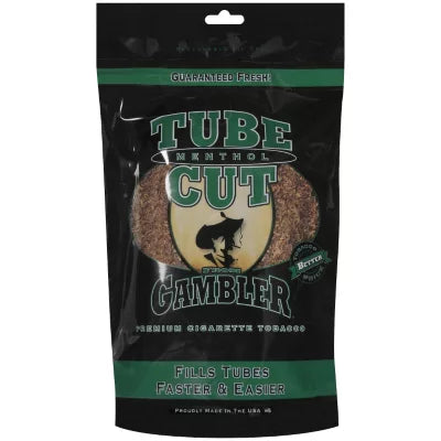 Gambler Tobacco 8OZ Tube Menthol