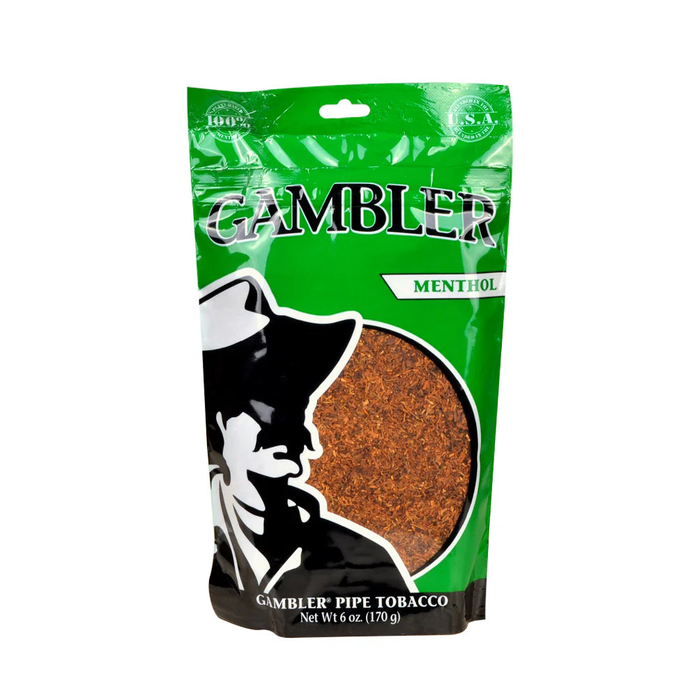 Gambler Tobacco 6OZ Menthol