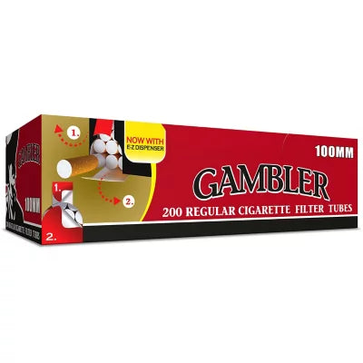 Gambler Tubes 200CT Regular 100MM 5CT