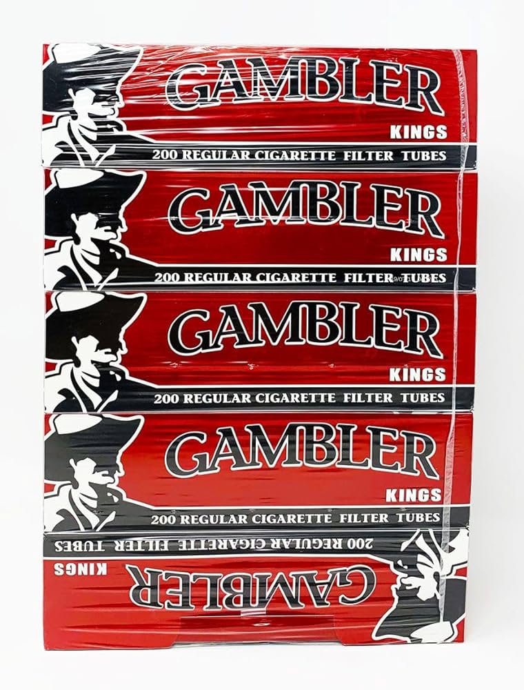 Gambler Tubes 200CT Regular King 5CT