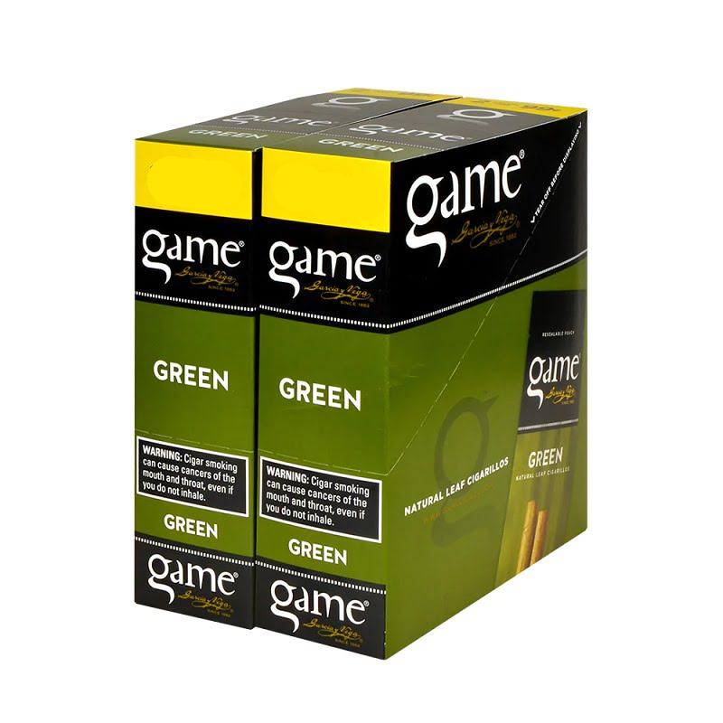 Game Cigarillos 2CT Green 30CT Box