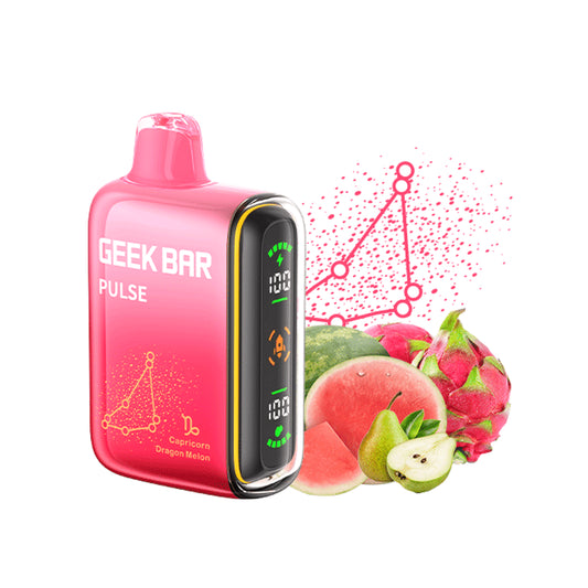 Geek Vape Bar Pulse 15000 Puffs Dragon Melon 5CT