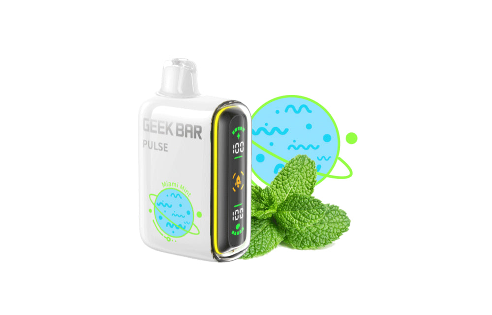 Geek Vape Bar Pulse 15000 Puffs Miami Mint 5CT