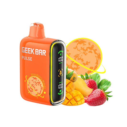 Geek Vape Bar Pulse 15000 Puffs Strawberry Mango 5CT