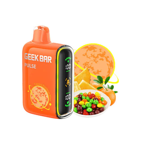 Geek Vape Bar Pulse 15000 Puffs Tropical Rainbow Blast 5CT