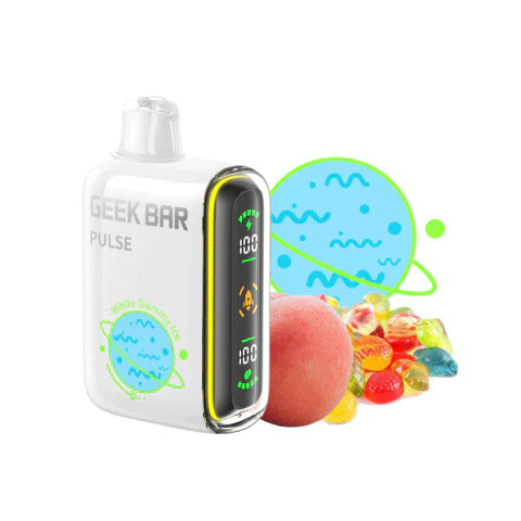 Geek Vape Bar Pulse 15000 Puffs White Gummy Ice 5CT