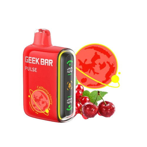 Geek Vape Bar Pulse 15000 Puffs California Cherry 5CT