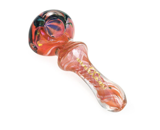 Glass Guru Handpipe 4.3" Hot Rod Colors