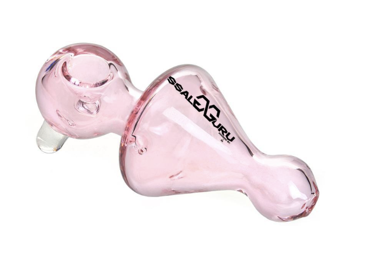 Glass Guru Handpipe 5.3" Helix Mix Colors