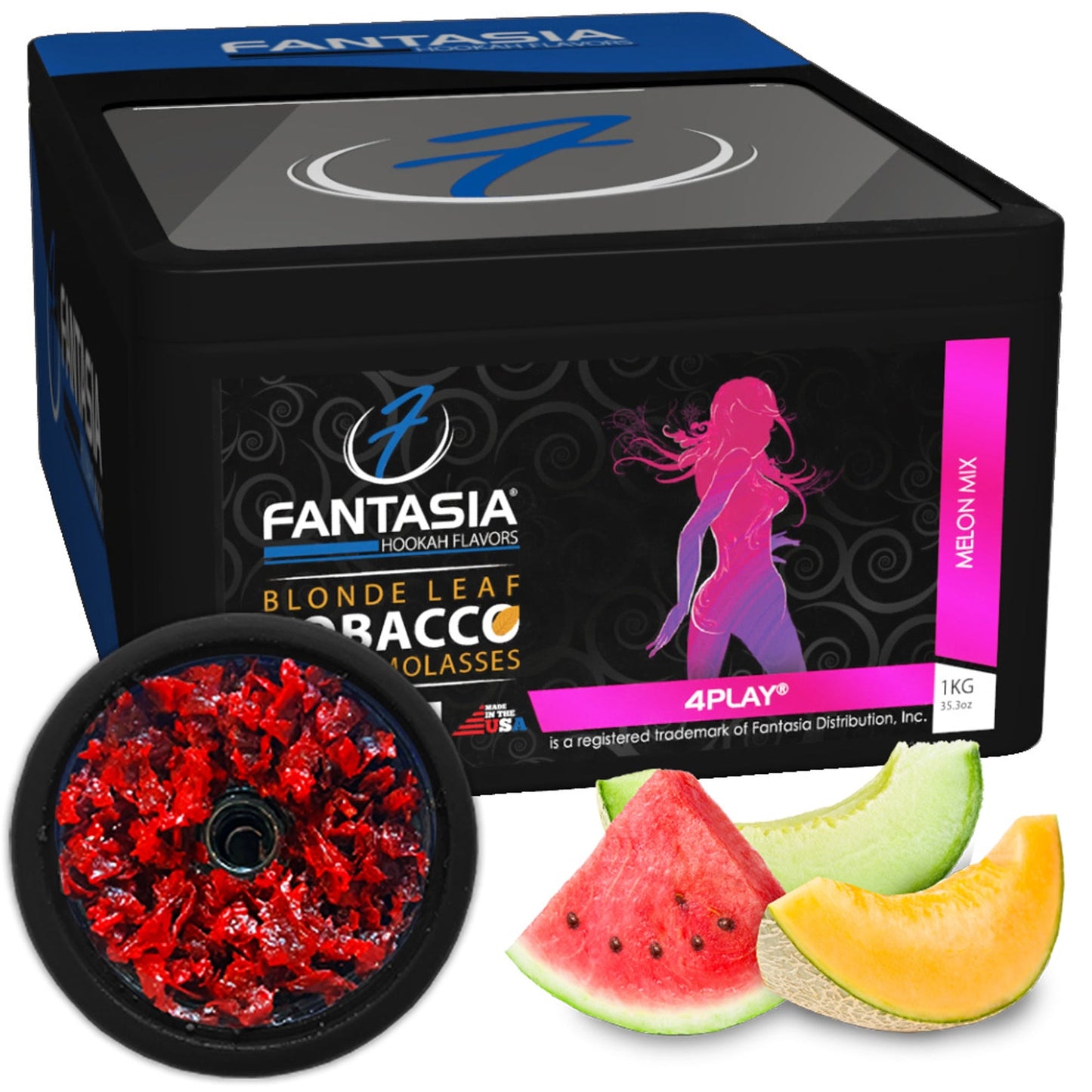 Fantasia Shisha 1KG 4 Play