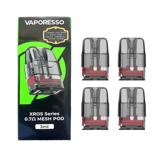 Vaporesso Xros 3ML Replacement Pod 4pck 0.7ohm