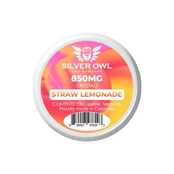 Silver Owl CBD 850MG Crystal Strawberry Lemonade