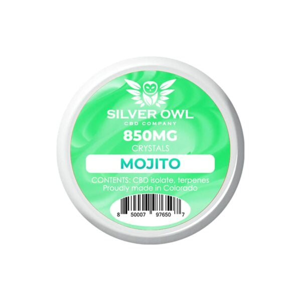 Silver Owl CBD 850MG Crystal Mojito