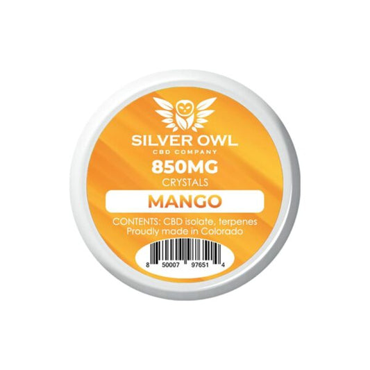 Silver Owl CBD 850MG Crystal Mango