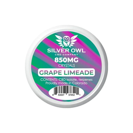 Silver Owl CBD 850MG Crystal Grape Limeade