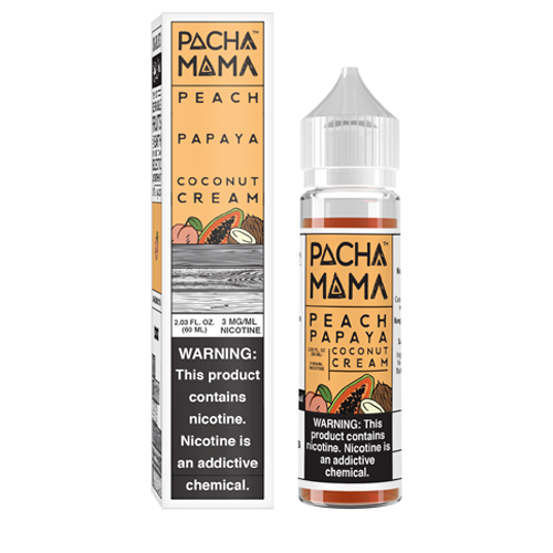 Pacha EJuice 60ML Mama Peach Papaya Coconut Cream 6MG