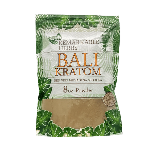 Remarkable Herbs Kratom Powder 8OZ Bali Red