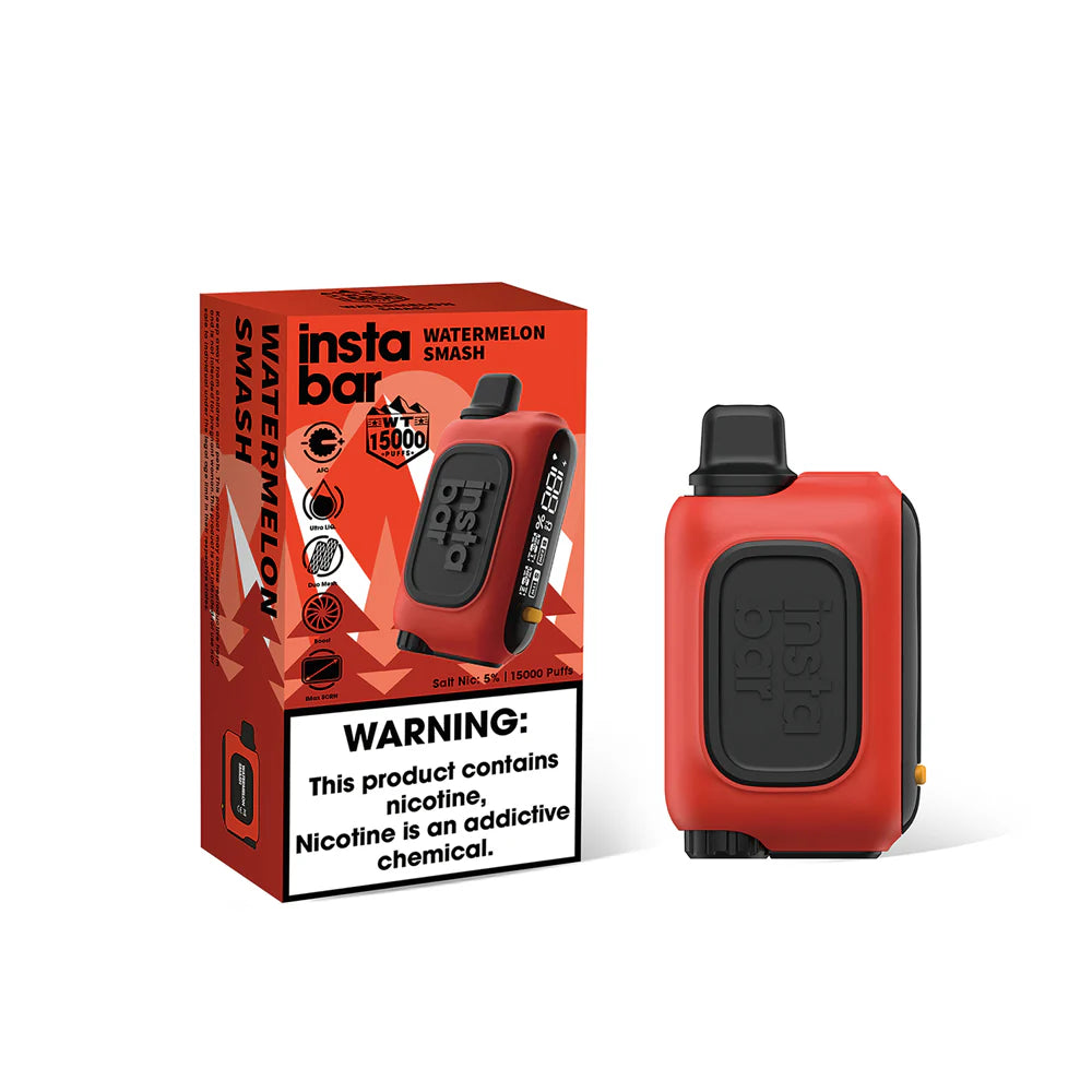 Instabar Vape Bar WT15000 Watermelon Smash 5CT